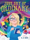 Cover image for Just Shy of Ordinary
